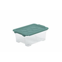 BOX     - Mintgrün, Basics, Kunststoff (28,3/16/39,3cm) - Rotho