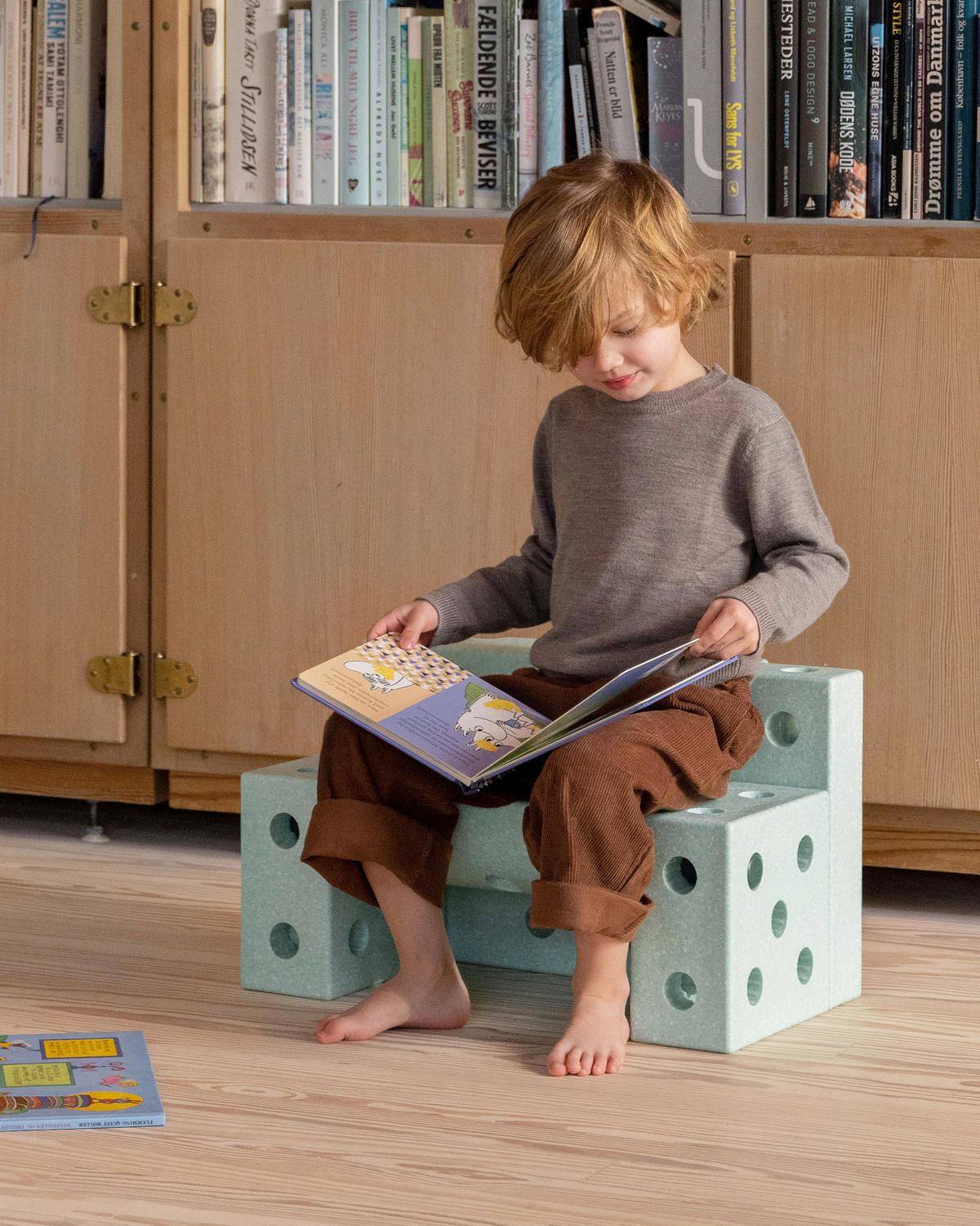 KONSTRUKCIJSKA IGRAČKA   - zelena, Basics, plastika (21/41/51cm) - MODU