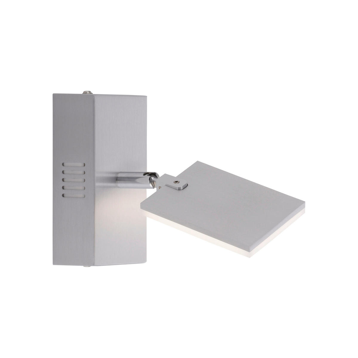 LED-STRAHLER PURE-MIRA 20/7,5/9,7 cm   - Alufarben, Design, Kunststoff/Metall (20/7,5/9,7cm) - Neuhaus PURE