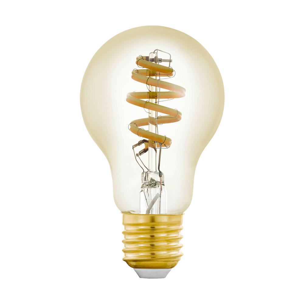 LED-LEUCHTMITTEL   E27 4,9 W 360 lm  - Goldfarben, Basics, Glas (10,5cm) - Eglo