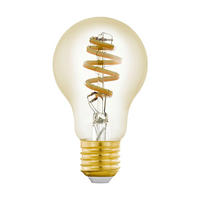 LED-LEUCHTMITTEL   E27 4,9 W  - Goldfarben, Basics, Glas (10,5cm)