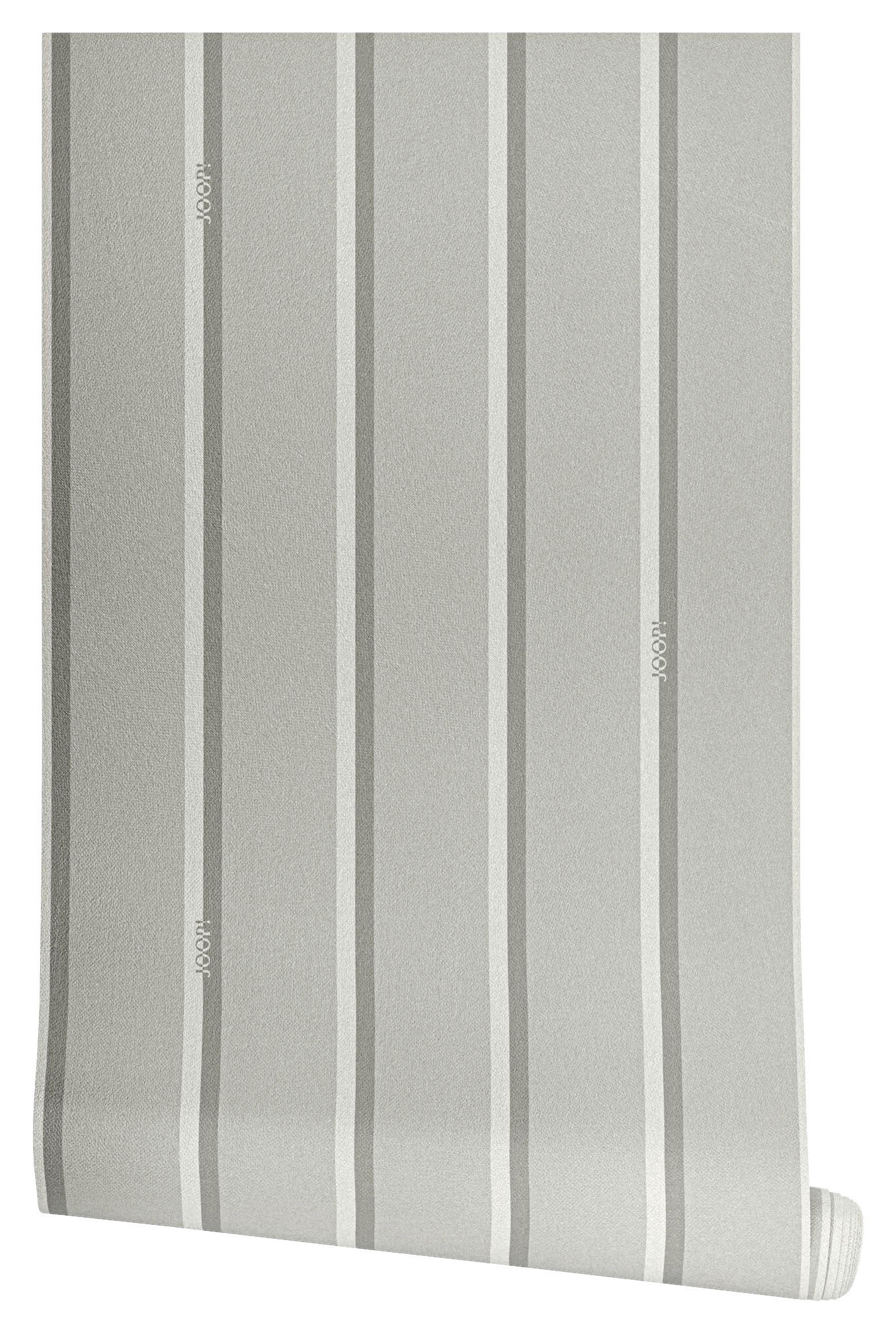 VLIESTAPETE 10.05 m J! STRIPES - Grau, Design, Textil (53/1005cm) - Joop!