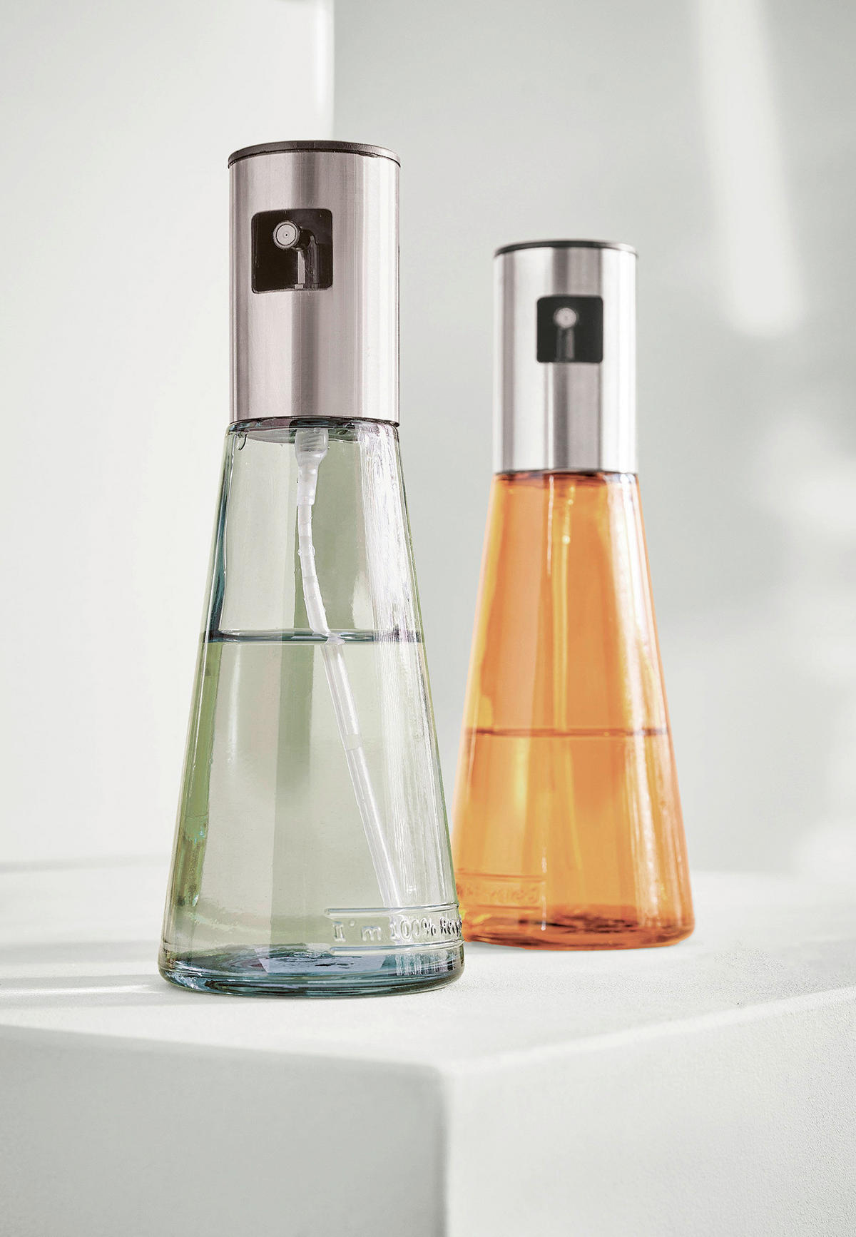 OLJEFLASKA - orange, Basics, glas (7/20cm) - FYNCH-HATTON