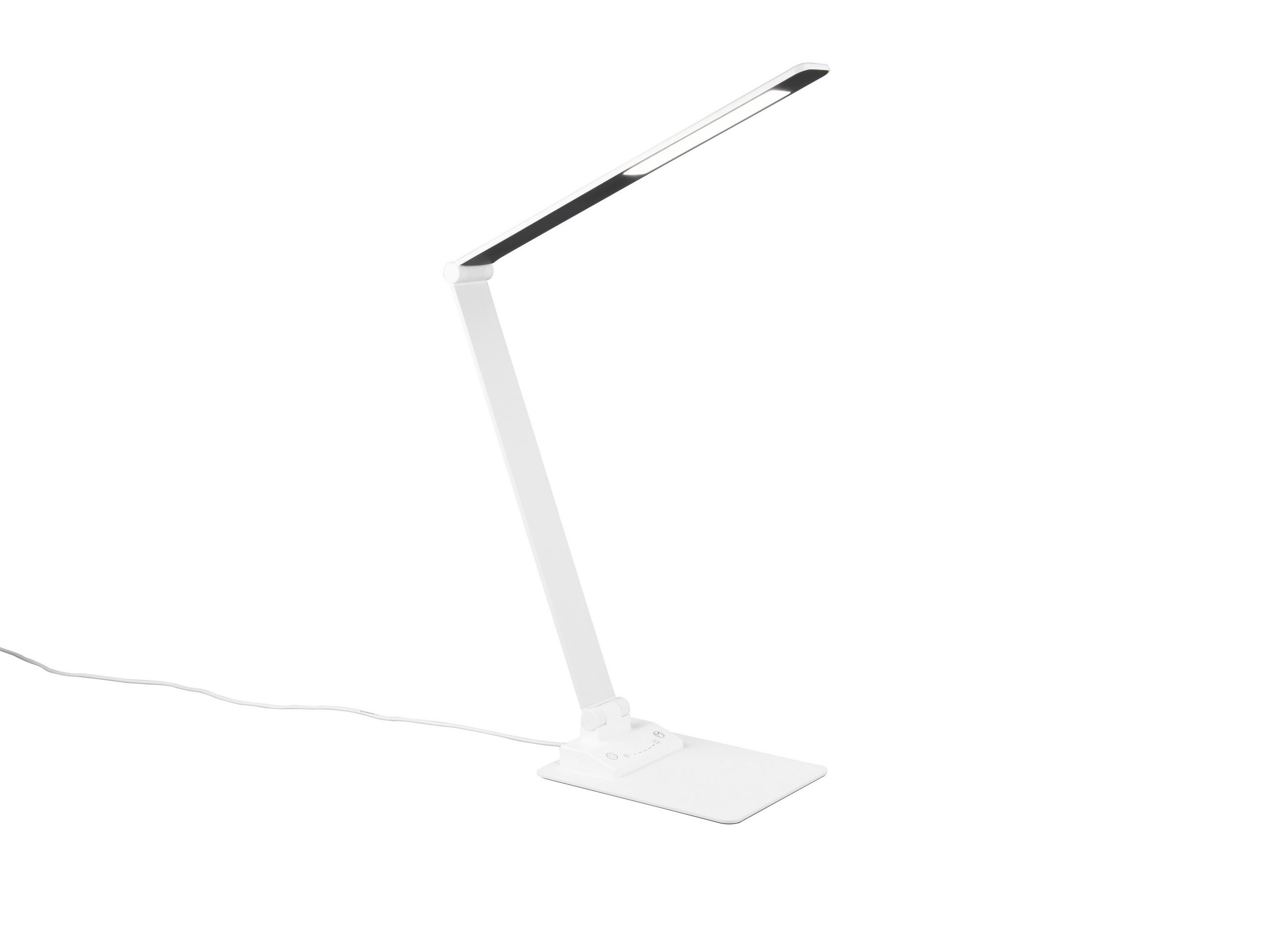STONA LED LAMPA - bela, Osnovno, metal (71,9/15,5/29,2cm)