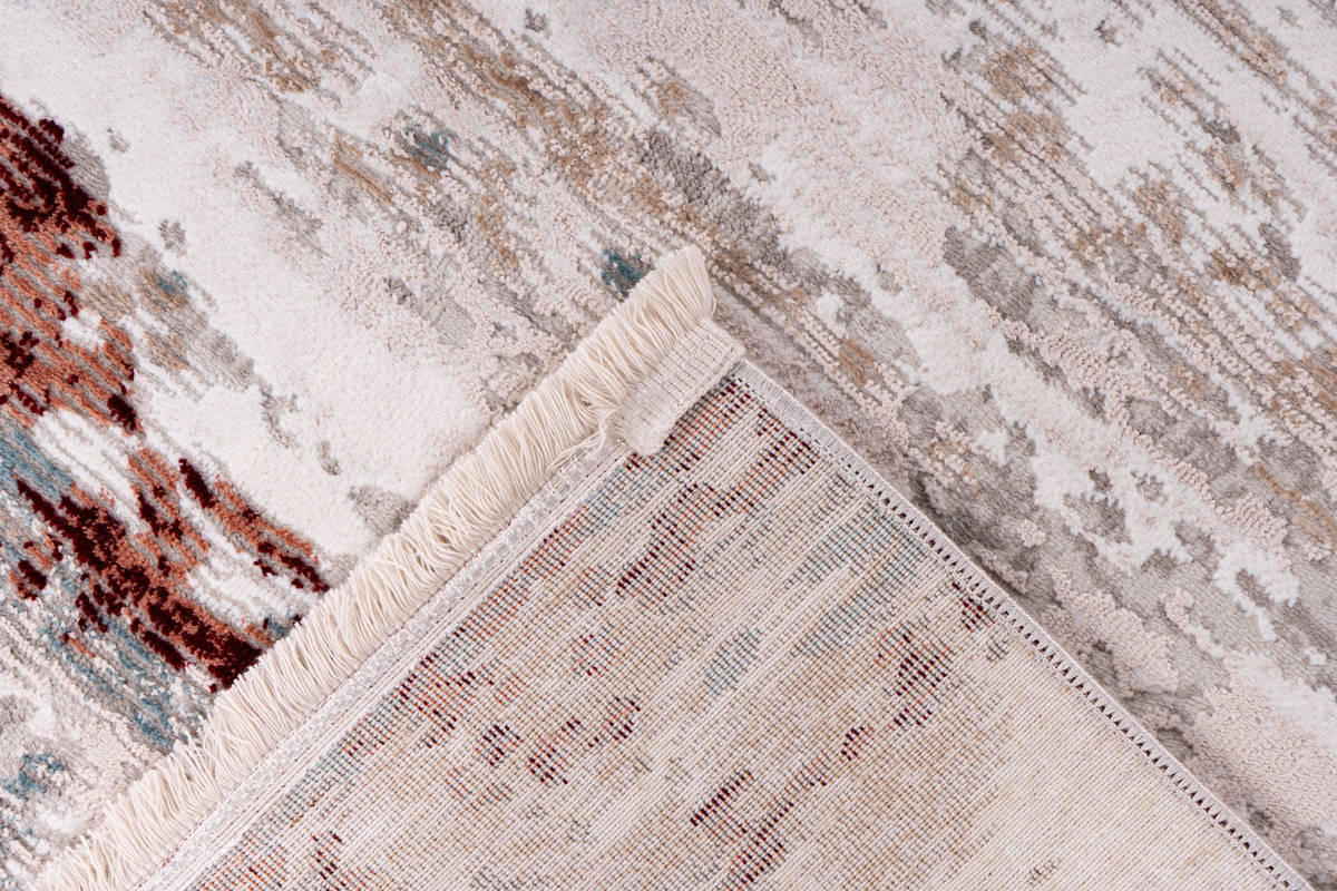 VINTAGE-TEPPICH 120/180 cm Akropolis Grau, Rosa  - Rosa/Grau, Design, Textil (120/180cm) - Kayoom
