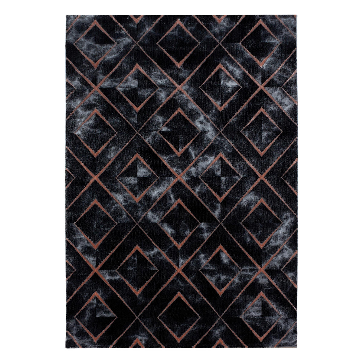 WEBTEPPICH 140/200 cm Naxos 3812 bronze Bronzefarben  - Bronzefarben, Design, Textil (140/200cm)