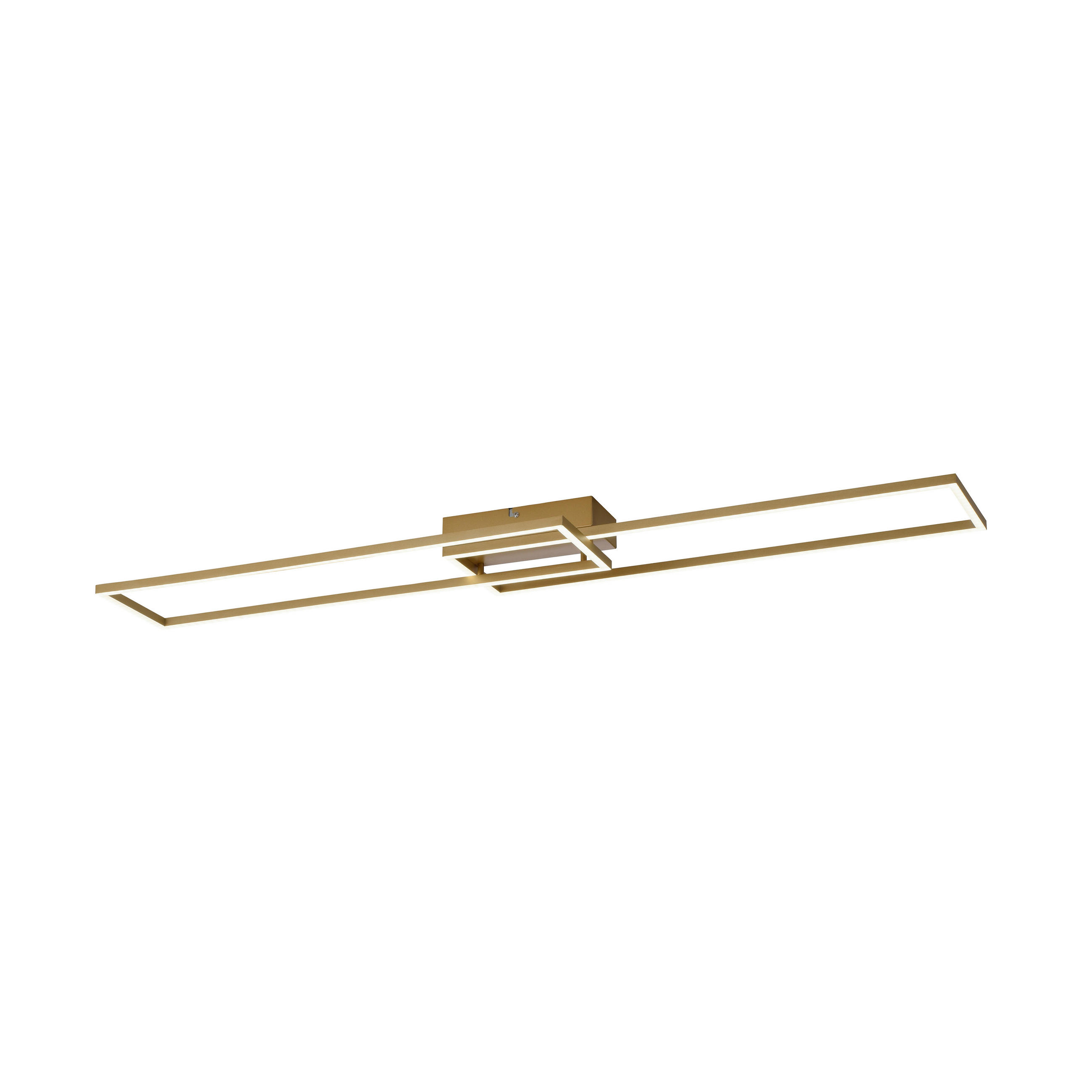 STROPNA LED-SVETILKA   44 W//2700-5000 K/230 V/ - barve medenine, Design, kovina/umetna masa (110,5/25,2/7,2cm)