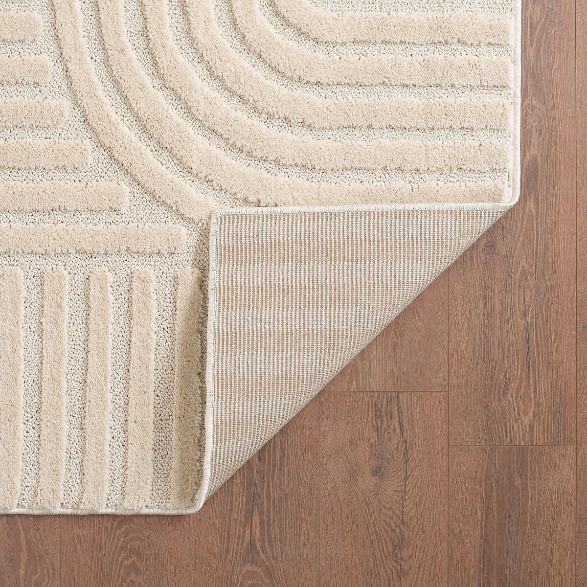 HOCHFLORTEPPICH 160 cm ART Creme  - Creme, Basics, Textil (160cm) - Novel