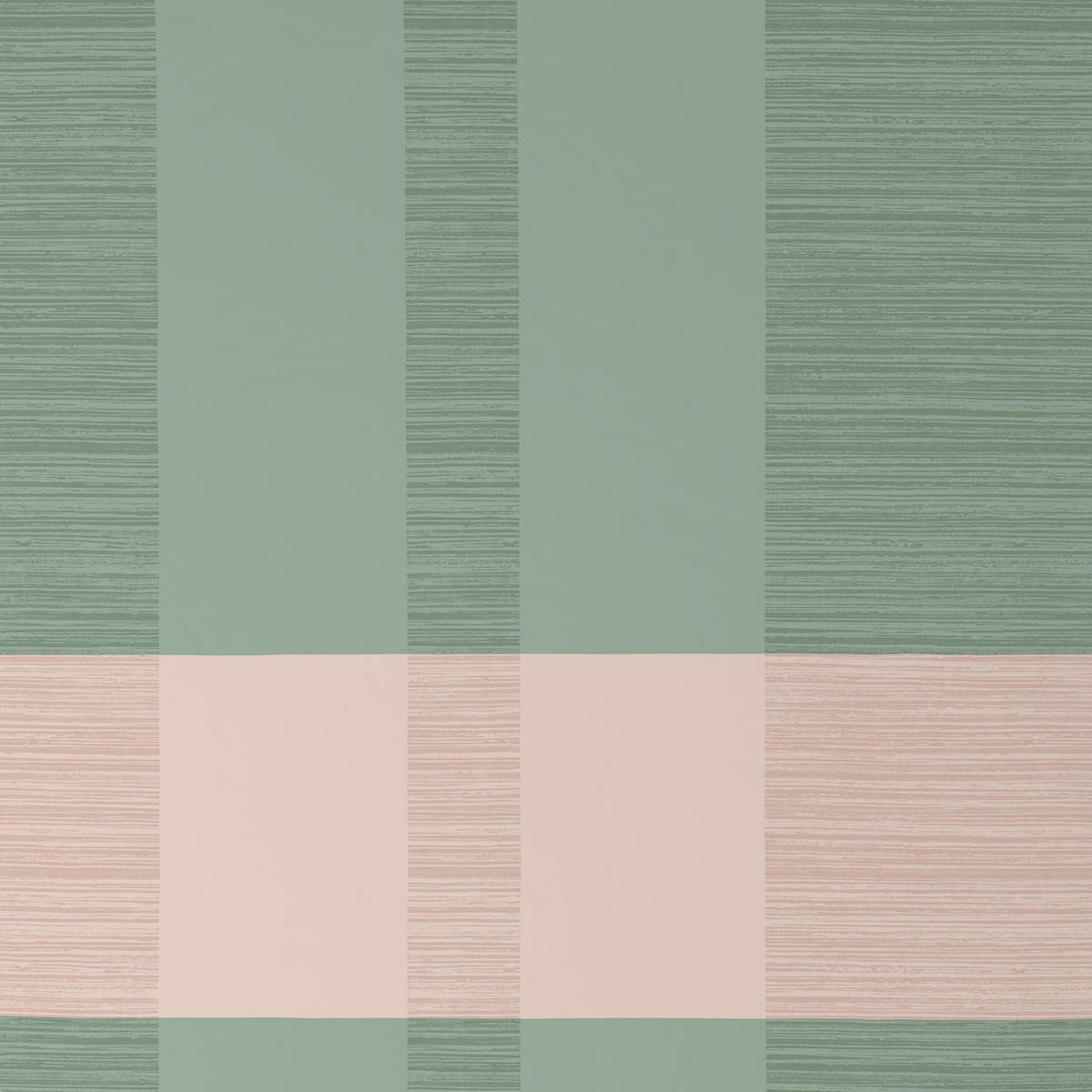 BETTWÄSCHE 2-teilig Jersey 140/200 cm  - Grün, KONVENTIONELL, Textil (140/200cm) - Novel