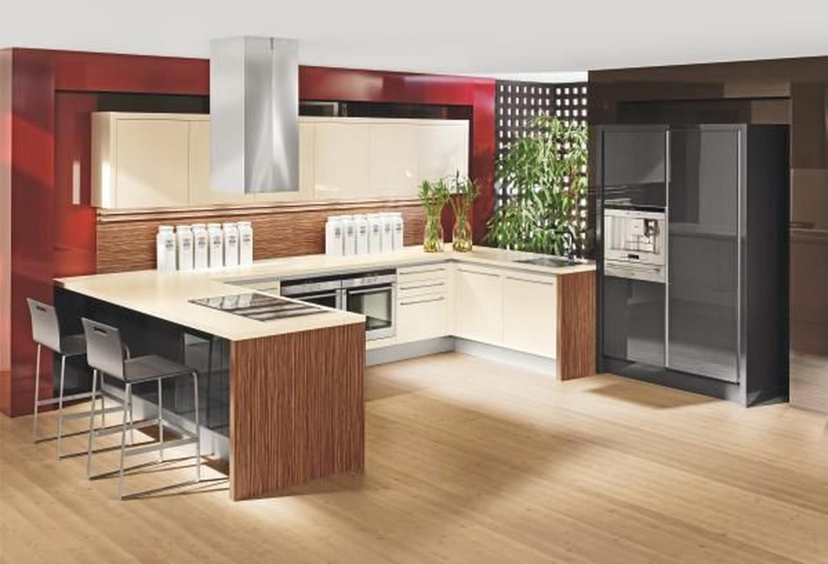 EINBAUKÜCHE   - Design, Holzwerkstoff - Dan Küchen