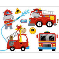 WANDTATTOO  - Multicolor, Basics, Kunststoff (25/35/0,10cm) - Euroart