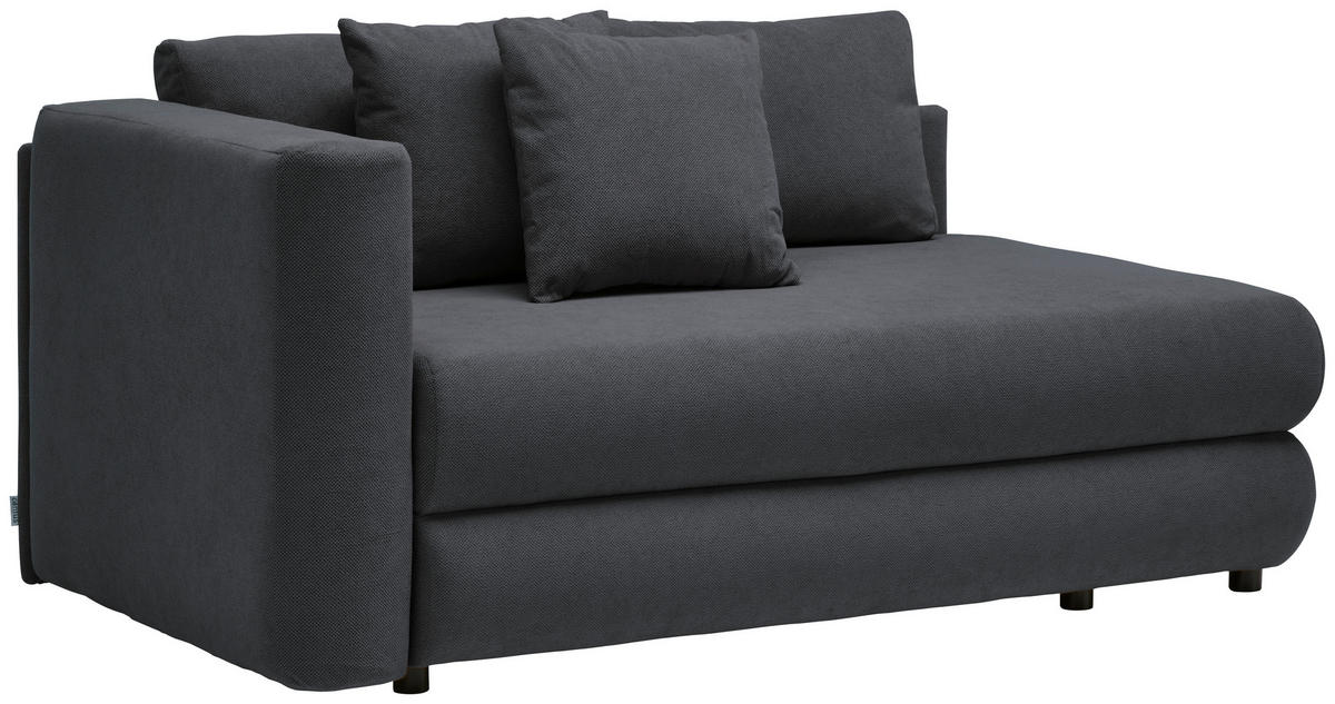 REKAMIÉ textil antracit  - fekete/antracit, Design, műanyag/textil (171/71-88/93cm) - Cantus