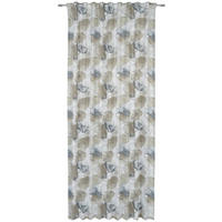 Draperie Confecționată opac  - bej/gri, Design, textil (140/245cm) - Esposa