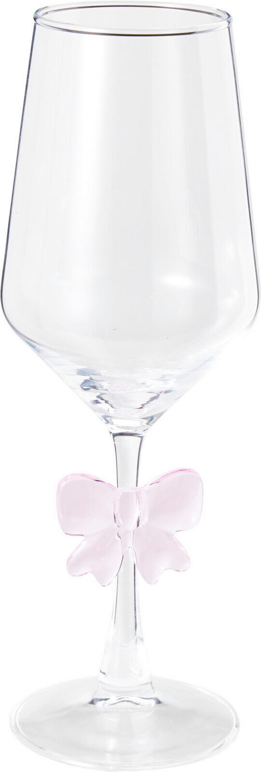 POHÁR NA VÍNO - viacfarebná, Basics, sklo (8/8/24cm)