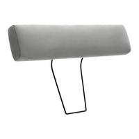 KOPFSTÜTZE Chenille, Cord  - Grau, Konventionell, Textil (84/21/21cm) - MID.YOU