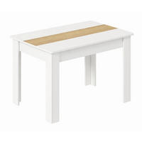 ÉTKEZŐASZTAL - méztölgy színű/fehér, Modern, faalapú anyag (115/80/75cm) - MID.YOU