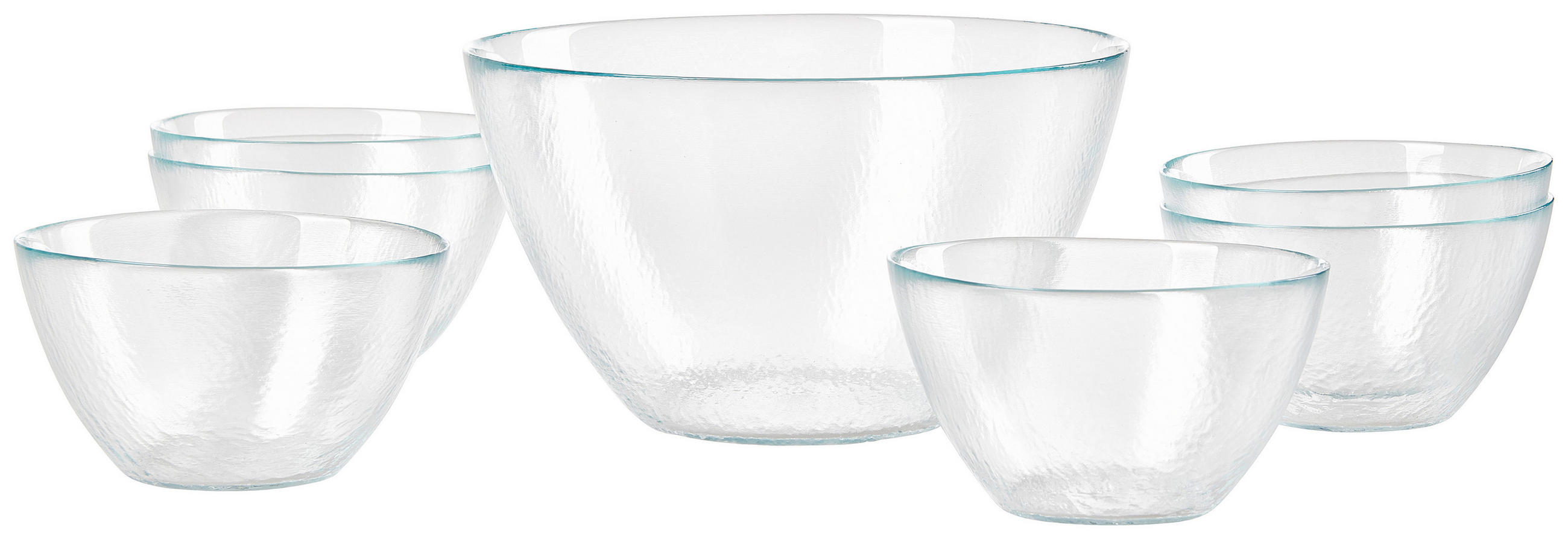 SET SKODELIC  Attivo        25/22/25 cm  - prozorno, Konvencionalno, steklo (25/22/25cm) - Leonardo