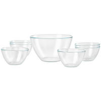 SET SKODELIC  Attivo        25/22/25 cm  - prozorno, Konvencionalno, steklo (25/22/25cm) - Leonardo