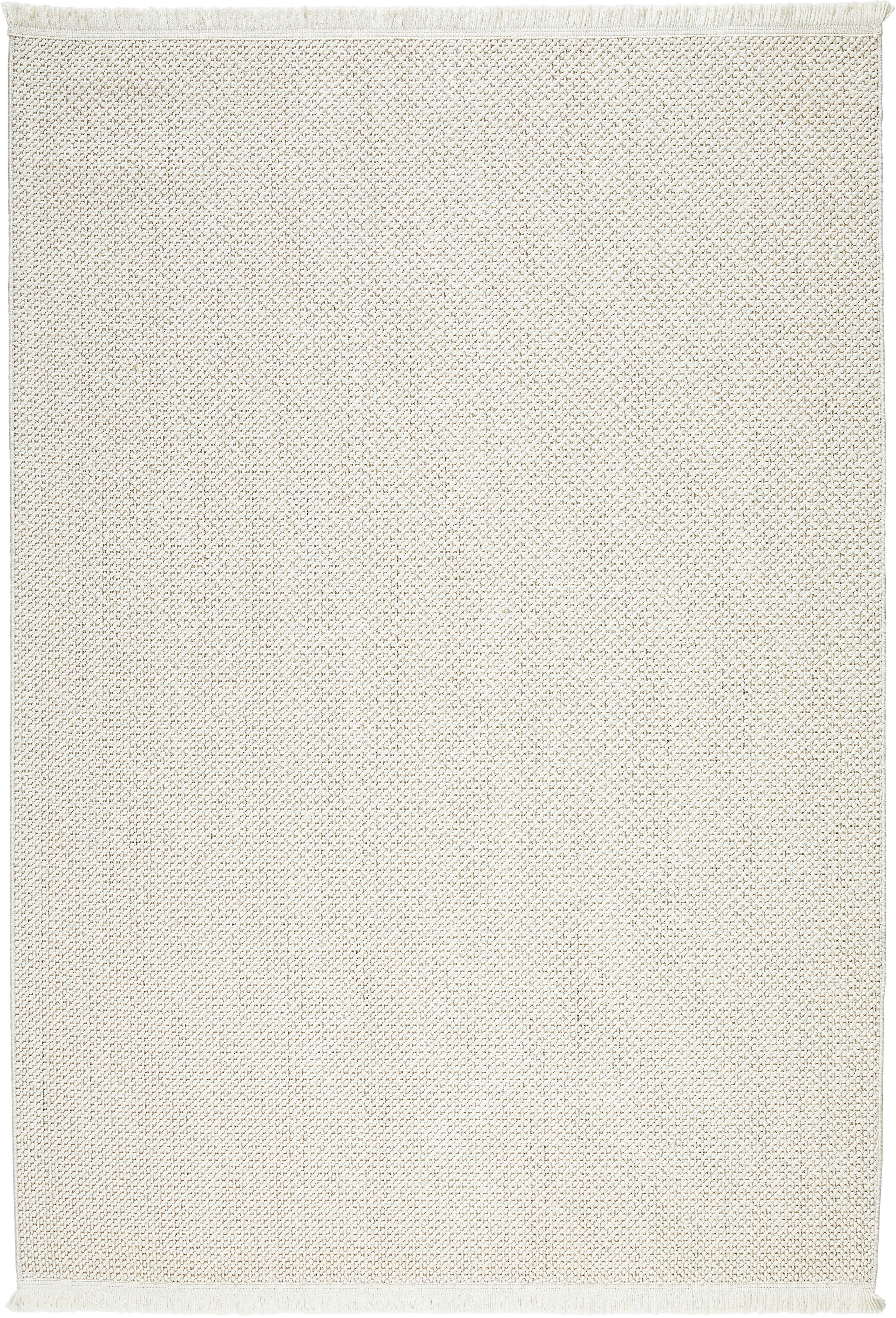 WEBTEPPICH 120/170 cm  - Weiß, Basics, Textil (120/170cm) - Novel