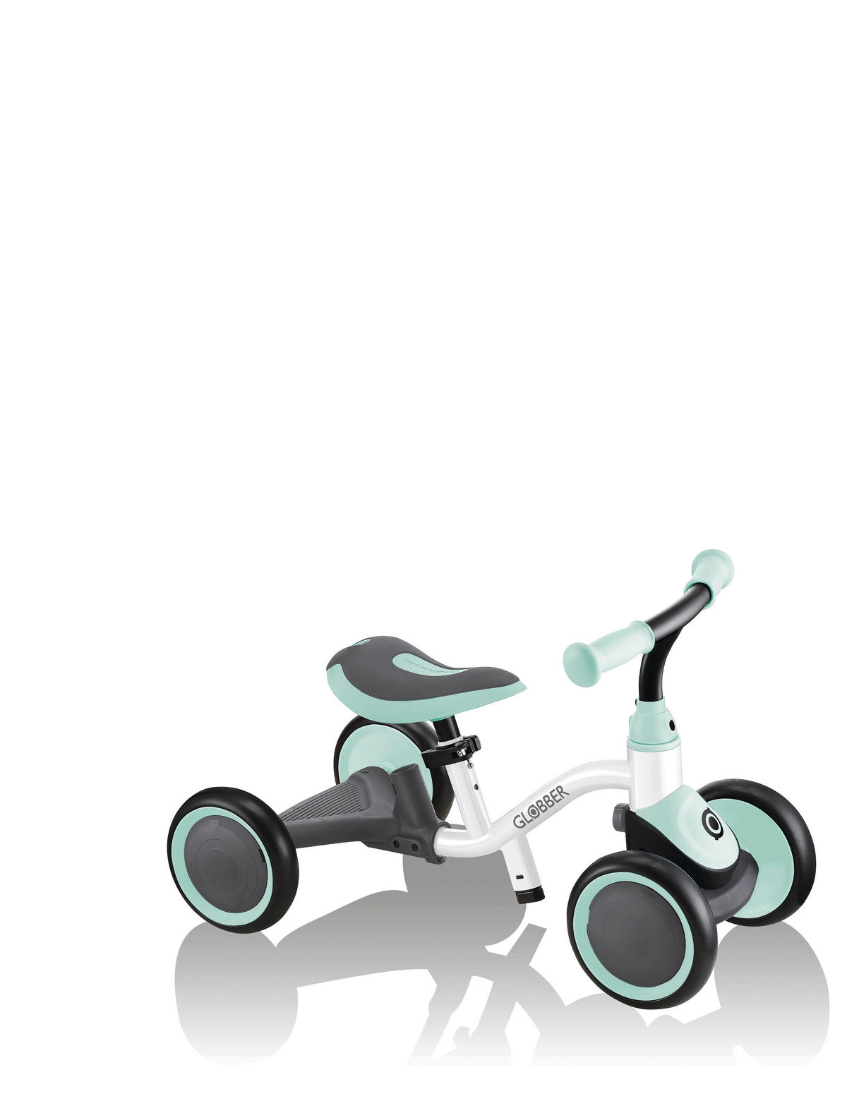 LAUFRAD LEARNING BIKE 3IN1  - Weiß/Mintgrün, LIFESTYLE, Kunststoff (75/31/93cm) - GLOBBER