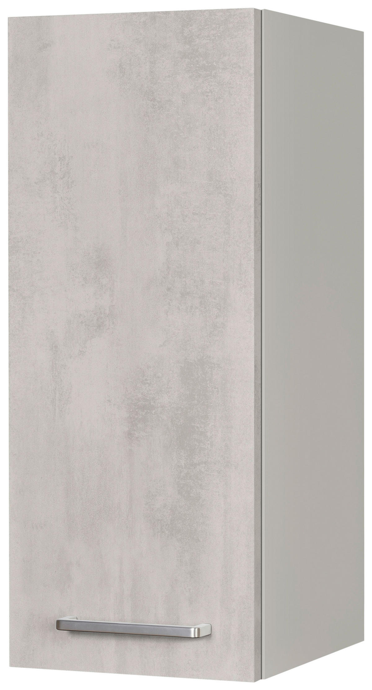 KÜCHENOBERSCHRANK 30/72/35 cm  in Hellgrau  - Edelstahlfarben/Hellgrau, MODERN, Holzwerkstoff/Metall (30/72/35cm) - Nobilia