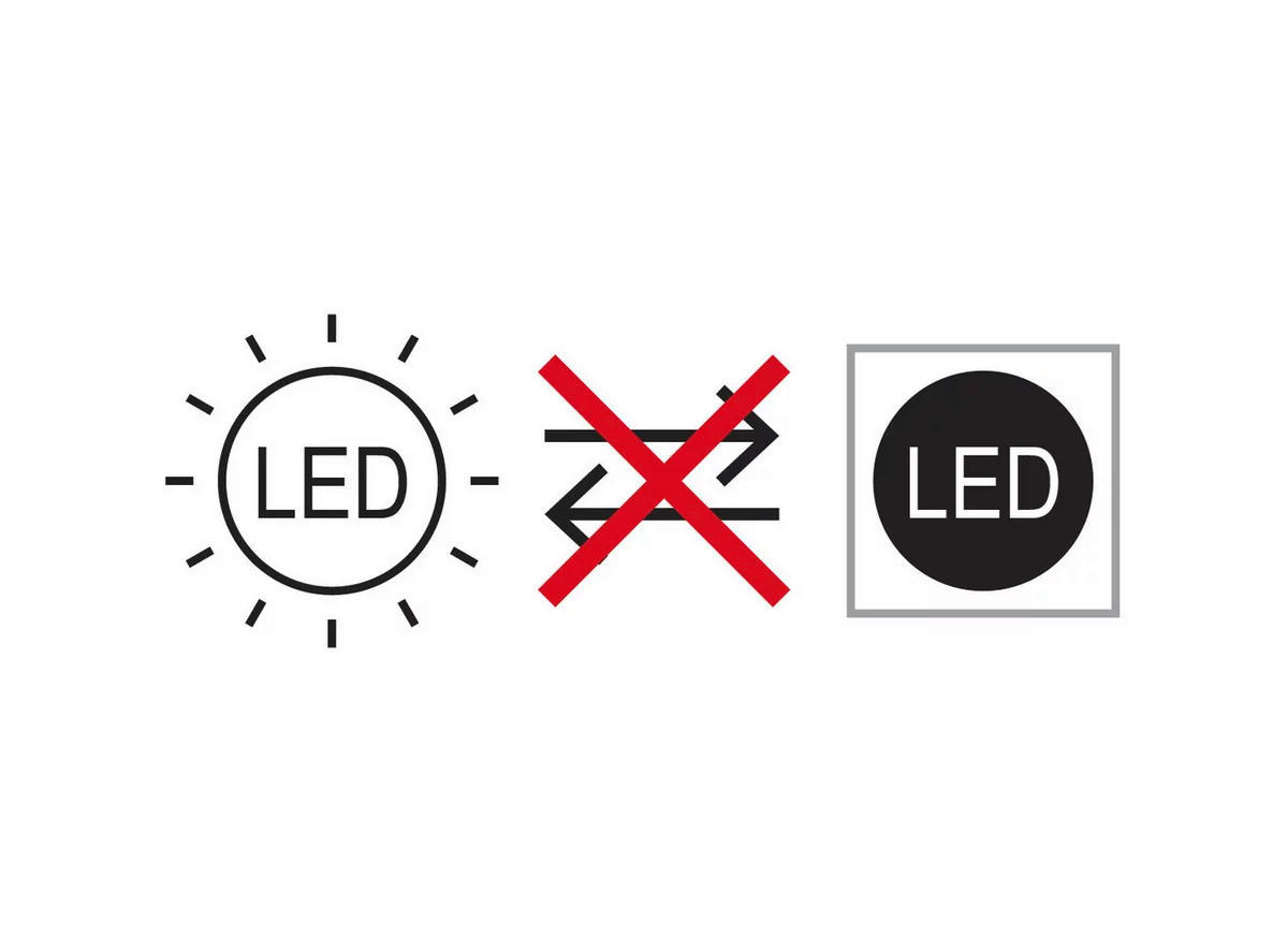 LED-DECKENLEUCHTE 34/34/5 cm   - Transparent, KONVENTIONELL, Kunststoff/Metall (34/34/5cm)