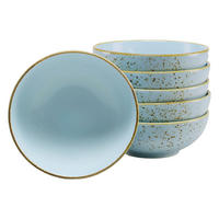 SCHÜSSELSET 16,5 cm  - Pastellblau, Trend, Keramik (16,5cm) - Creatable