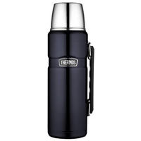 ISOLIERFLASCHE STAINLESS KING 1,2 L  - Dunkelblau, Basics, Metall (1,2cm) - Thermos