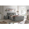 BOXSPRINGBETT 180/200 cm  in Grau  - Grau, MODERN, Holzwerkstoff/Kunststoff (180/200cm) - MID.YOU