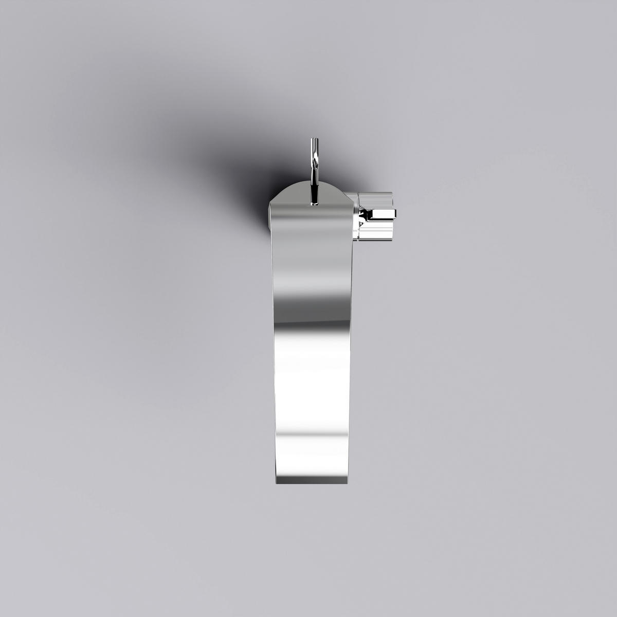 WASCHTISCHARMATUR 5,8/22,6/18,6 cm  - Chromfarben, MODERN, Metall (5,8/22,6/18,6cm)