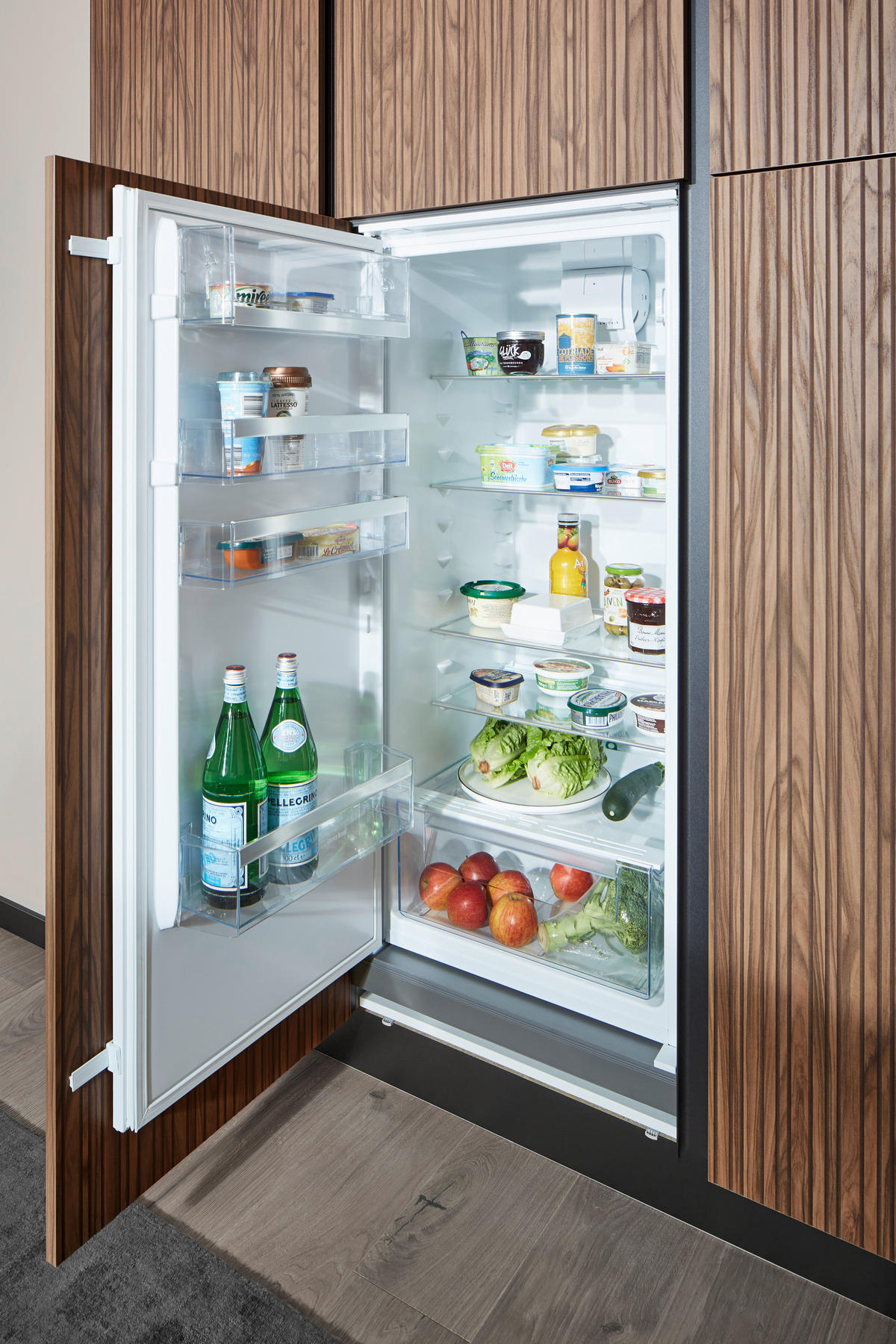 EINBAUKÜCHE   - Braun, Design, Holzwerkstoff - Dieter Knoll