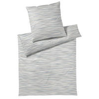 BETTWÄSCHE Makosatin 155/220 cm  - Blau, Design, Textil (155/220cm) - Joop!