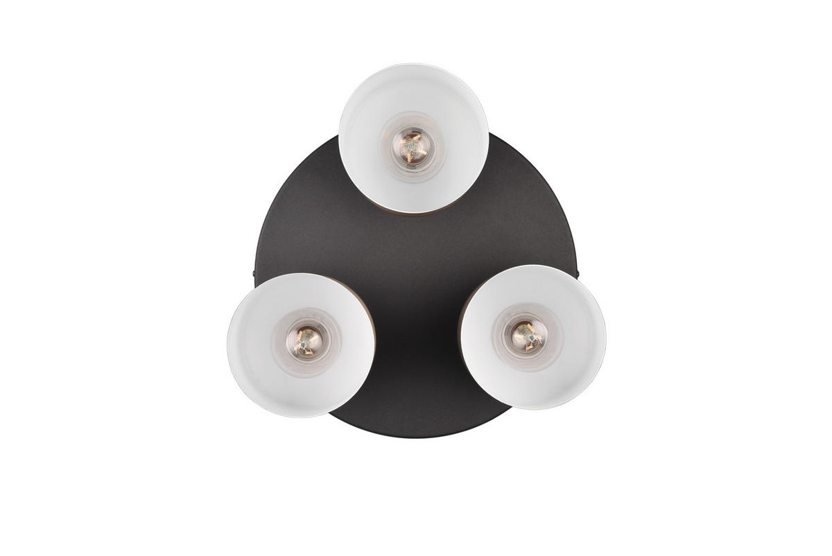 DECKENLEUCHTE AGUDO 30/24,5 cm   - Taupe/Beige, KONVENTIONELL, Metall (30/24,5cm) - Trio Leuchten