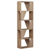 REGAL  54/168/24 cm Eichefarben  - Eichefarben, Design, Holzwerkstoff (54/168/24cm) - Livetastic