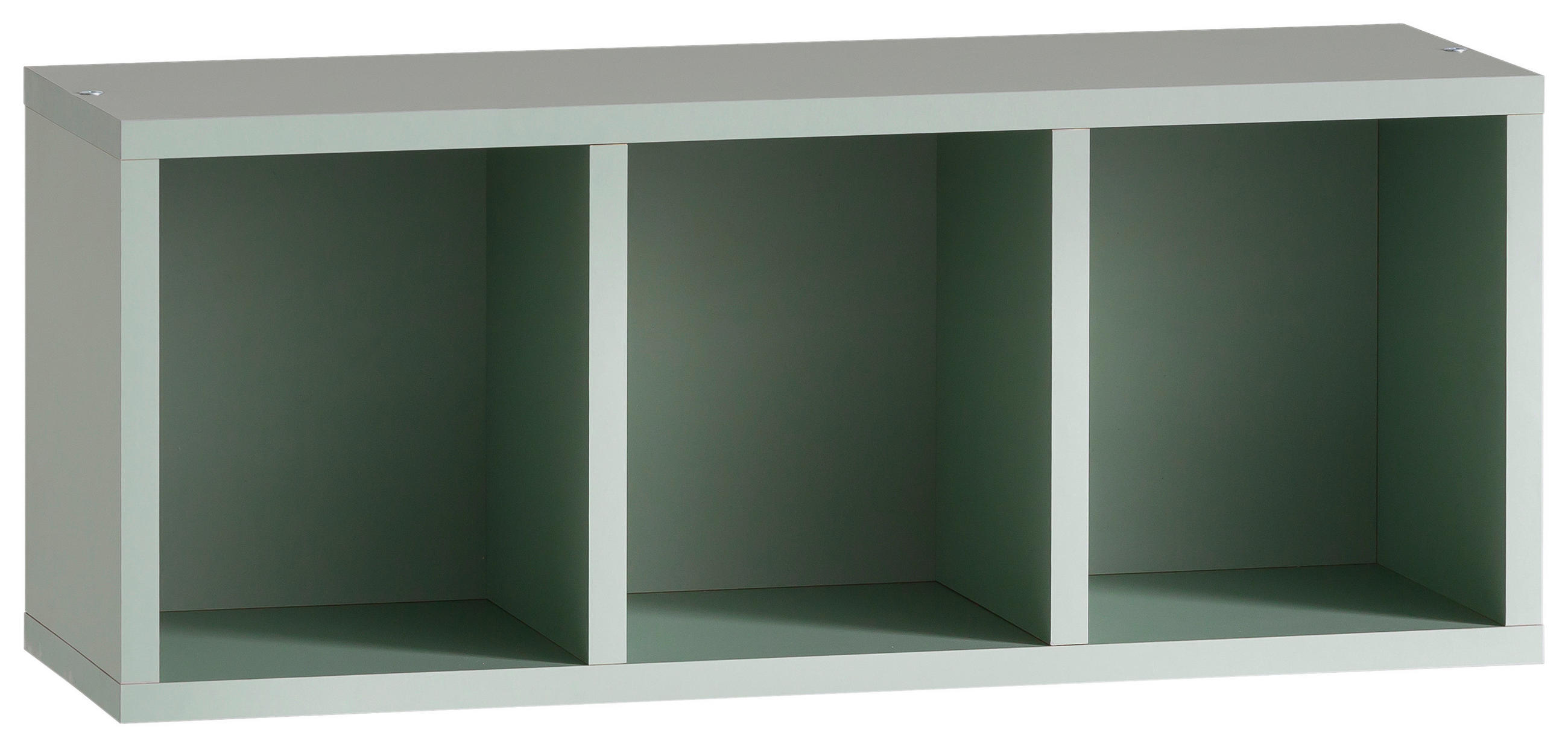 BADEZIMMERREGAL 60,2/24,7/21,5 cm  - Jadegrün/Salbeigrün, MODERN, Holzwerkstoff (60,2/24,7/21,5cm) - Stylife