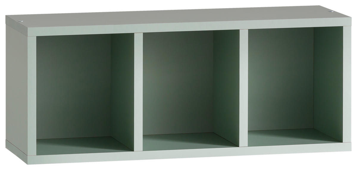 BADEZIMMERREGAL 60,2/24,7/21,5 cm  - Jadegrün/Salbeigrün, MODERN, Holzwerkstoff (60,2/24,7/21,5cm) - Stylife