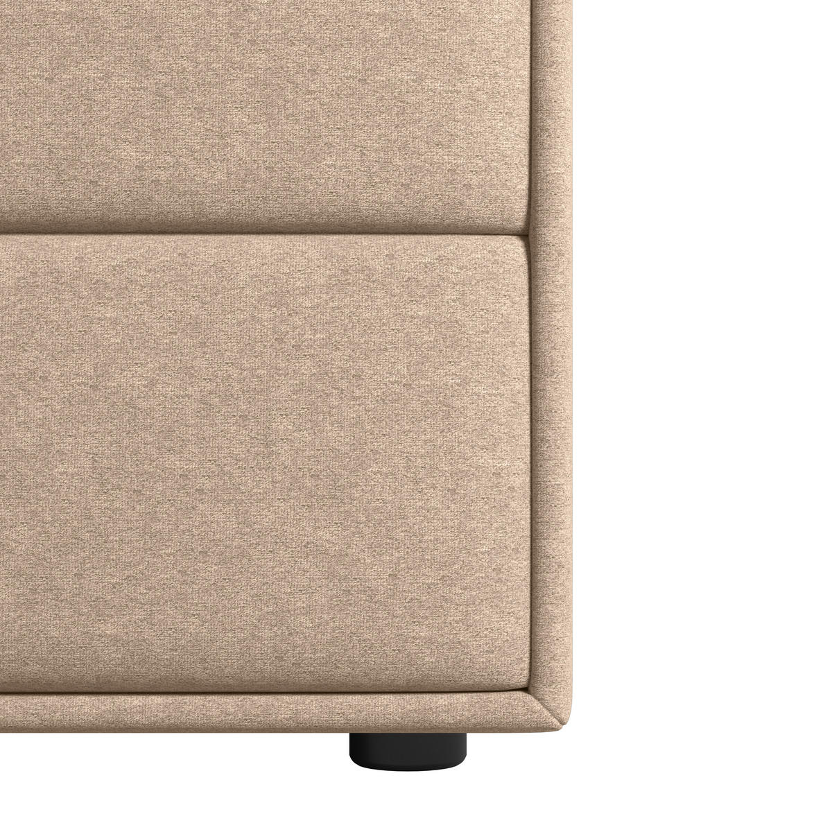 BOXSPRINGBETT 180/200 cm  in Naturfarben  - Schwarz/Naturfarben, Modern, Karton/Holz (180/200cm) - MID.YOU