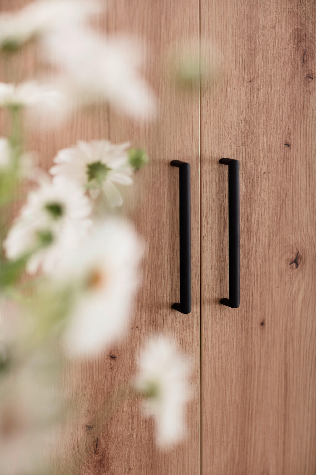 GARDE-ROBE 7 pièces 260/200/38 cm  - couleur de chêne/marron, Konventionell, matériau de bois (260/200/38cm) - Moderano