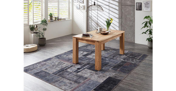 AUSZIEHTISCH Eichefarben rechteckig ausziehbar - Eichefarben, Basics, Holz (160-230/90/76cm) - Linea Natura