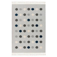 FLACHWEBETEPPICH 160/230 cm Grau rechteckig  - Grau, Basics, Textil (160/230cm) - Kayoom