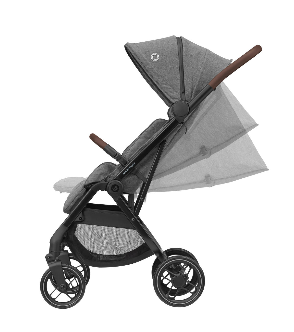 BUGGY Soho  - Schwarz/Grau, Basics, Metall (50/105/88cm) - Maxi-Cosi