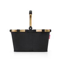 NÁKUPNÍ KOŠÍK černá - černá, Basics, textil (48/29/28cm) - Reisenthel