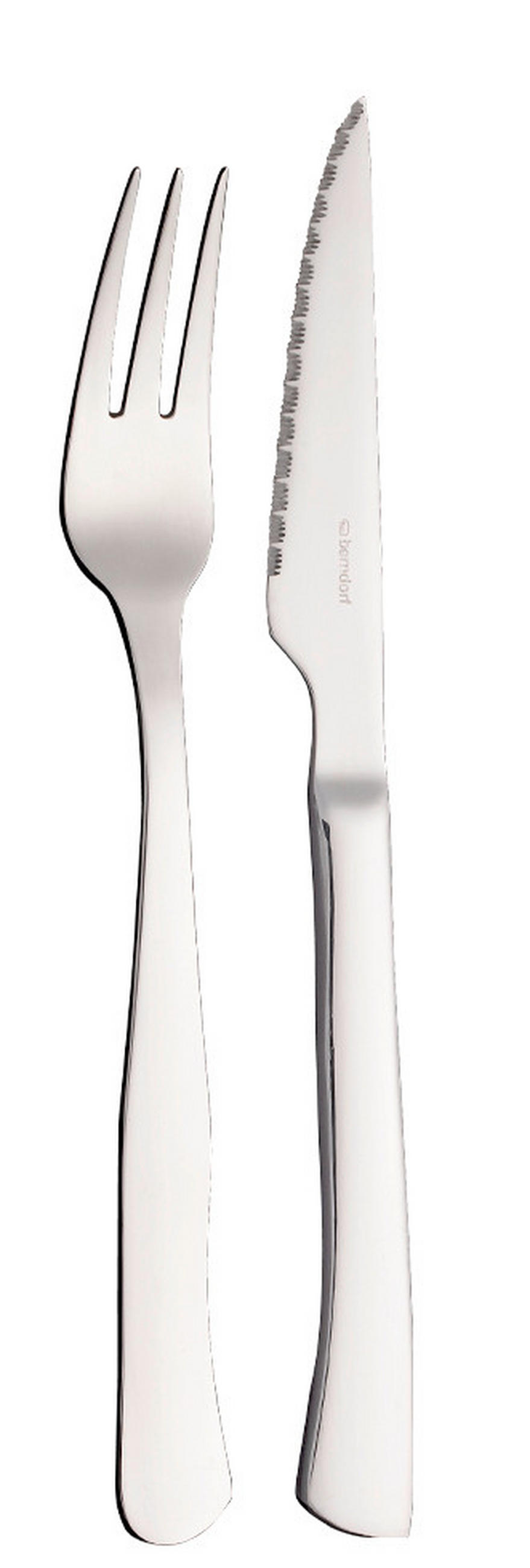 BESTECKSET  12-teilig  - Silberfarben, Basics, Metall (19,2/4/27cm) - Berndorf