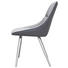 STUHL Webstoff Chromfarben, Grau, Hellgrau - Chromfarben/Hellgrau, Design, Textil/Metall (53/86,5/64cm) - Hom`in STUHL Webstoff Chromfarben, Grau, Hellgrau - Chromfarben/Hellgrau, Design, Textil/Metall (53/86,5/64cm) - Hom`in