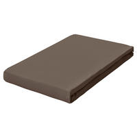 BOXSPRING-SPANNLEINTUCH 90-100/190-220 cm Jersey  - Taupe, Basics, Textil (90-100/190-220cm) - Schlafgut