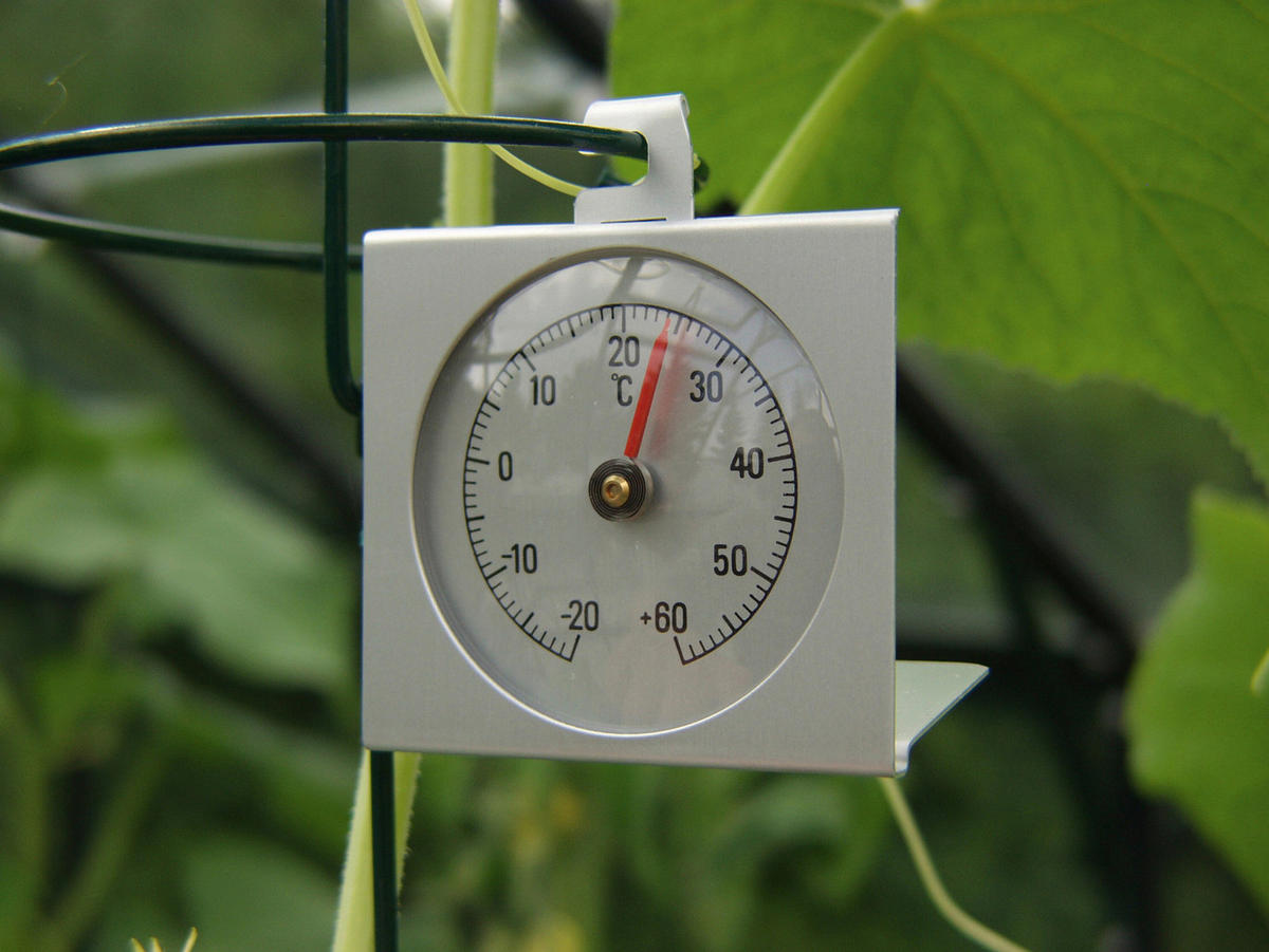 THERMOMETER - Alufarben, Basics, Metall (8/8/4cm)