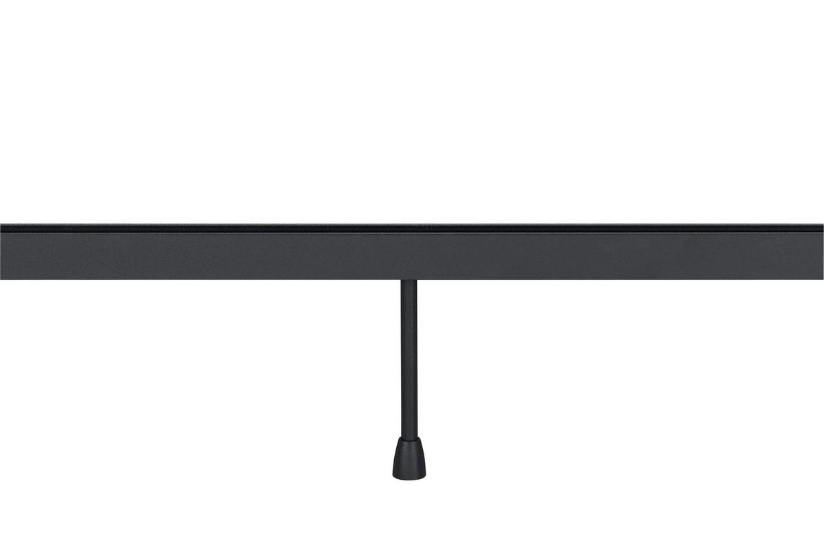 SCHIENENSYSTEM-ABHÄNGUNG - Schwarz, Basics, Metall (10cm) - Fischer & Honsel