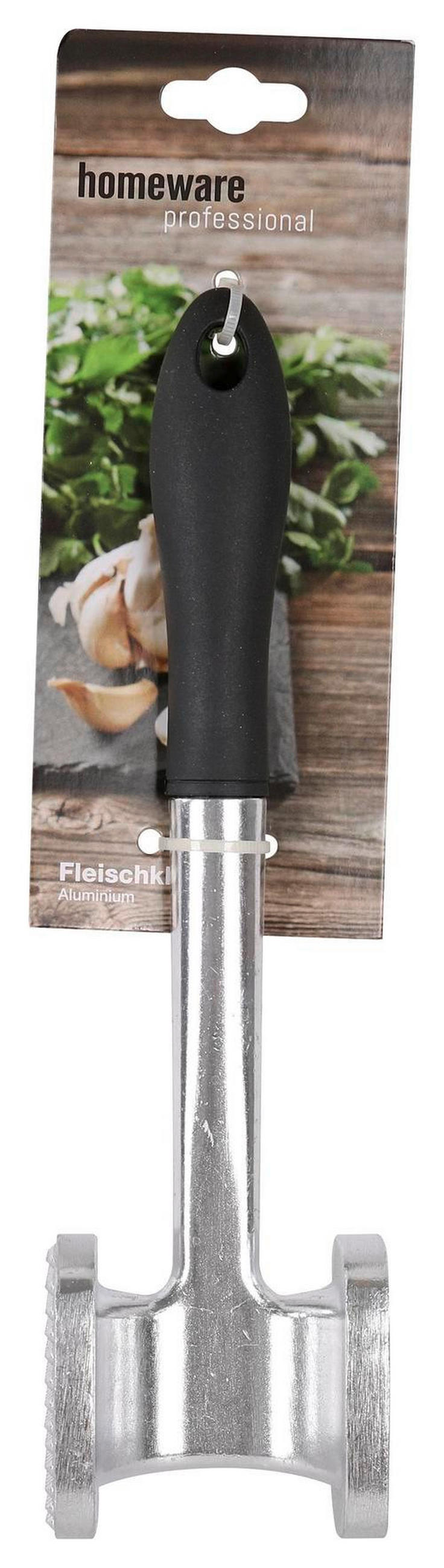 PALIČKA NA MASO - barvy hliníku, Basics, kov/plast (27,5cm) - Homeware Profession.