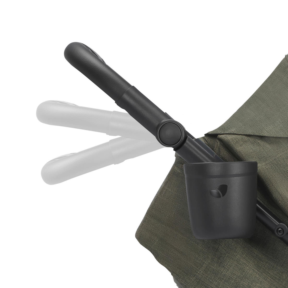 BUGGY Mydrift  - Dunkelgrün/Schwarz, Basics, Textil/Metall (58,5/108/97cm) - Joie