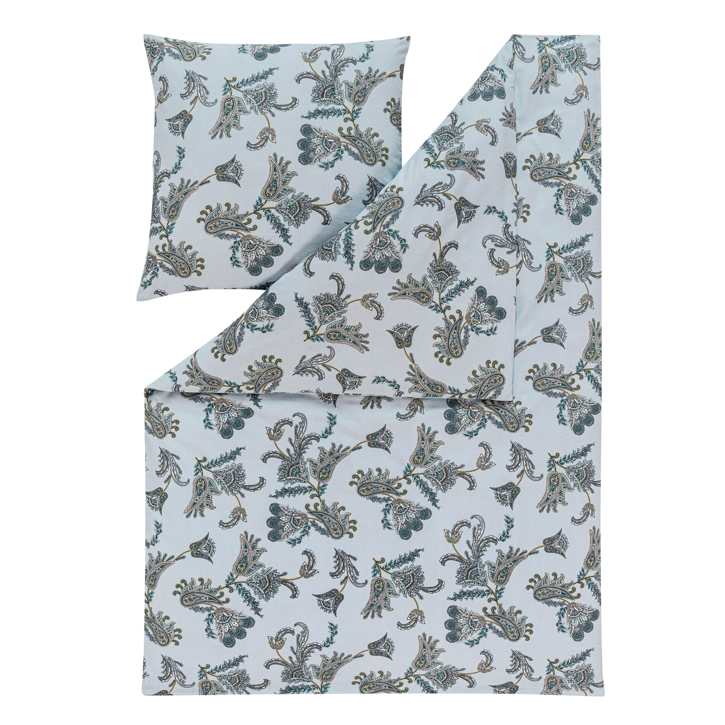 BETTWÄSCHE 155/200 cm Ostana Flanell  - Multicolor, Design, Textil (155/200cm) - Estella
